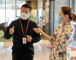 無感測溫，助力防疫攻堅戰(zhàn)——沈陽春·醒直播采訪報道